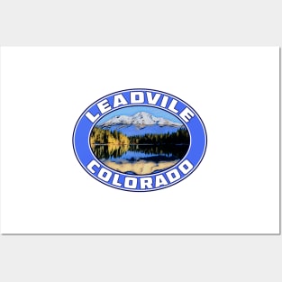 Leadville Colorado Skiing Mountains Ski Posters and Art